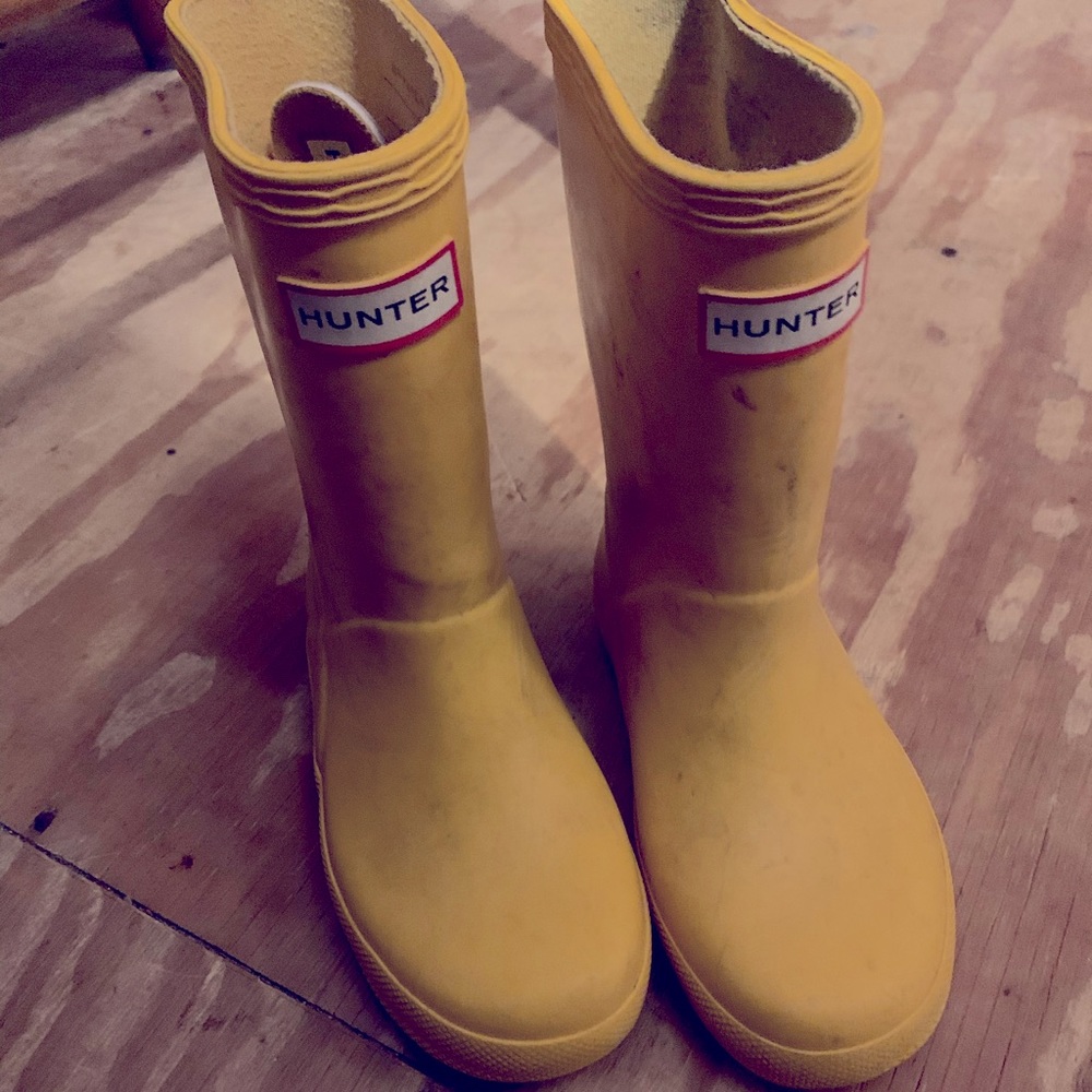 Hunter rain boots
